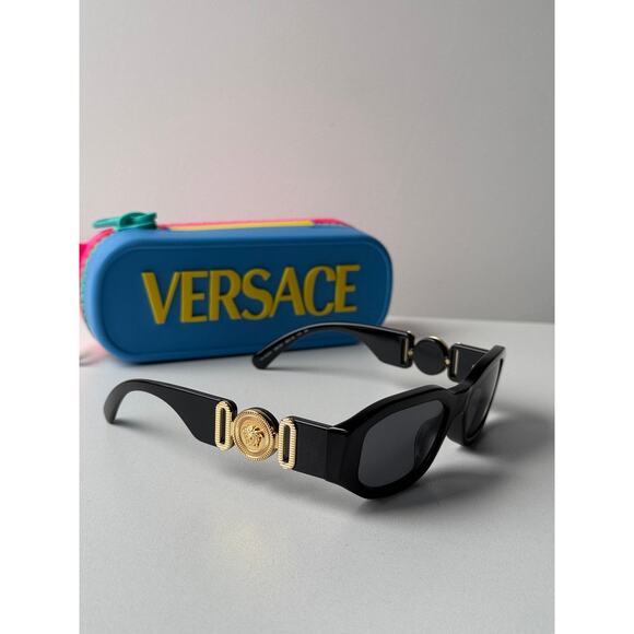 NEW Versace Kids VK4429U Biggie Black Sunglasses - Picture 6 of 7